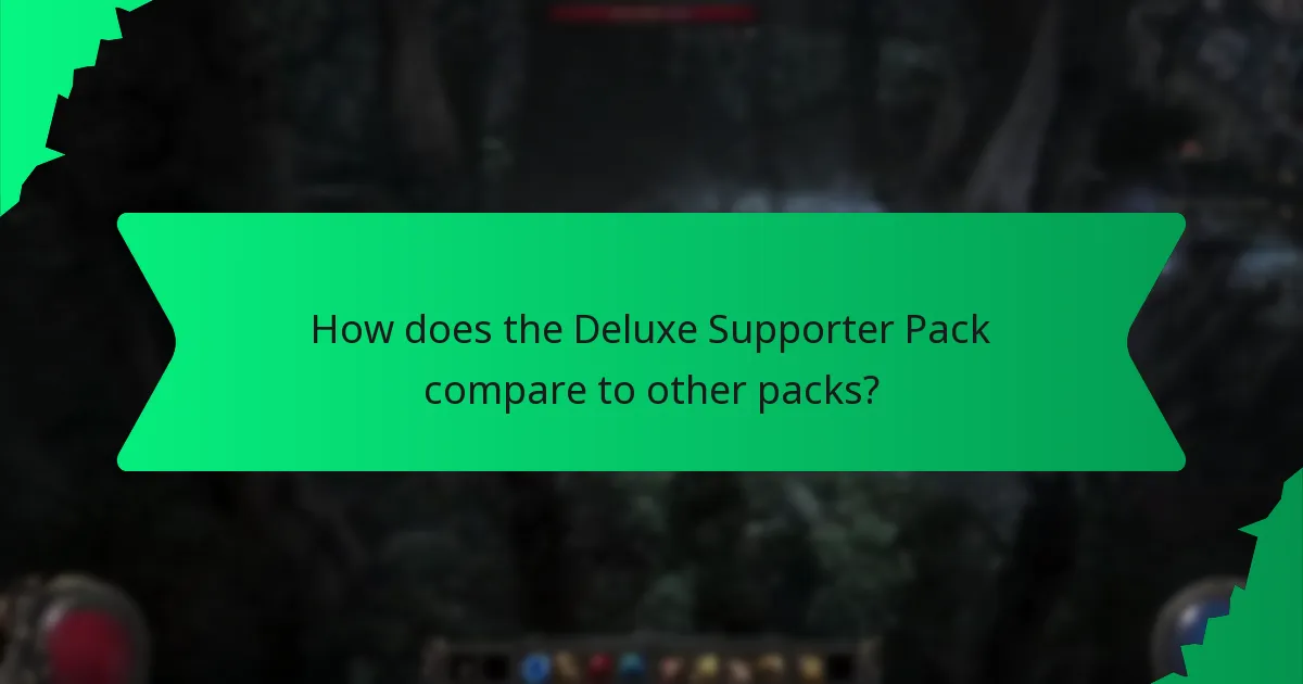 What colour options are available for Deluxe Supporter Pack bonuses?