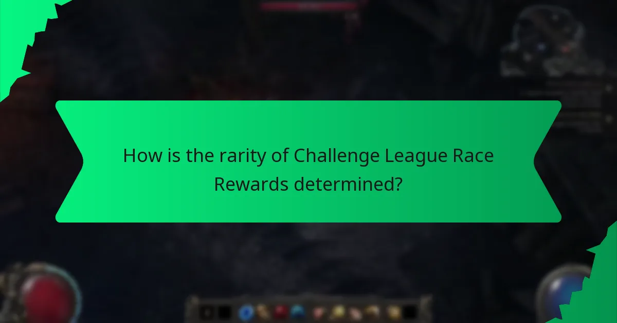 What role does colour play in Challenge League Race Rewards?