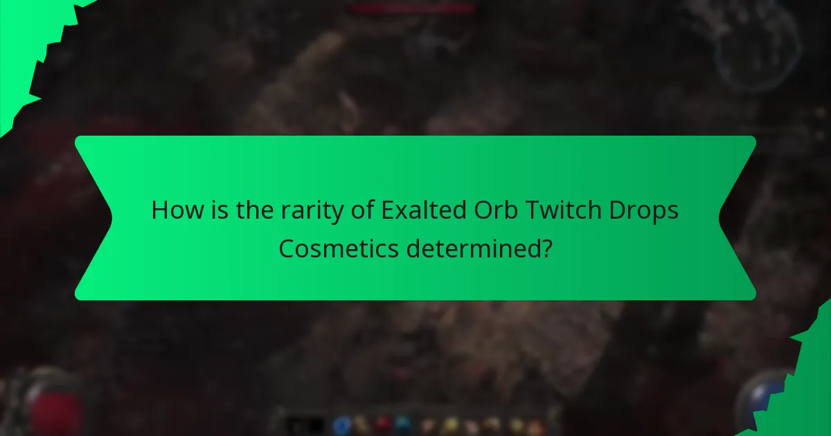 What color schemes are available for Exalted Orb Twitch Drops Cosmetics?