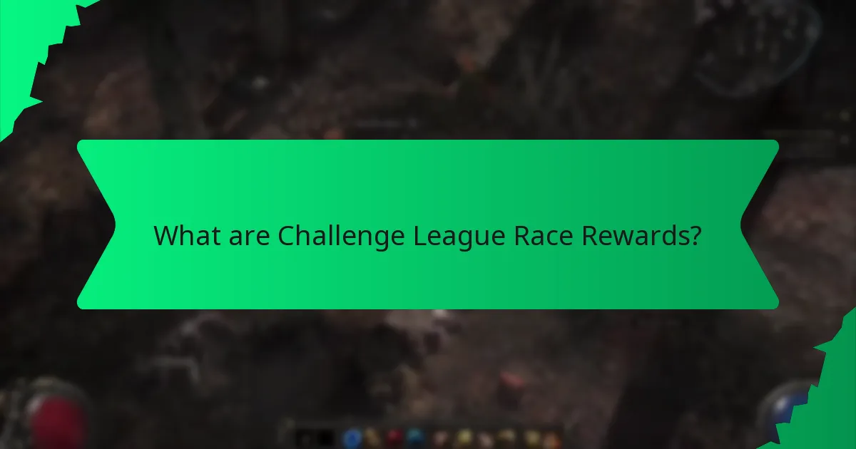 What effects do Challenge League Race Rewards have?