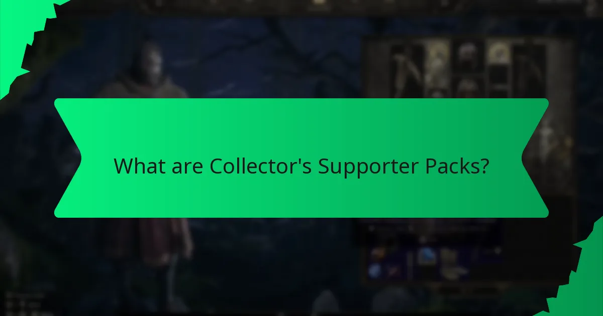 What role does colour play in Collector’s Supporter Pack Bonuses?