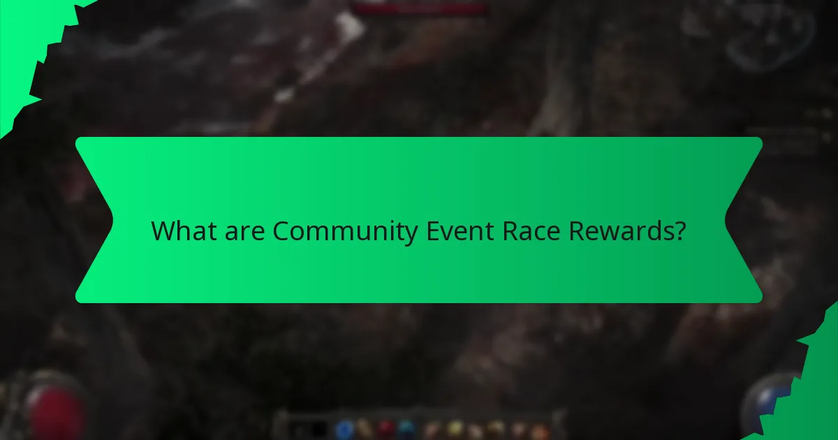 What colours are associated with race rewards?