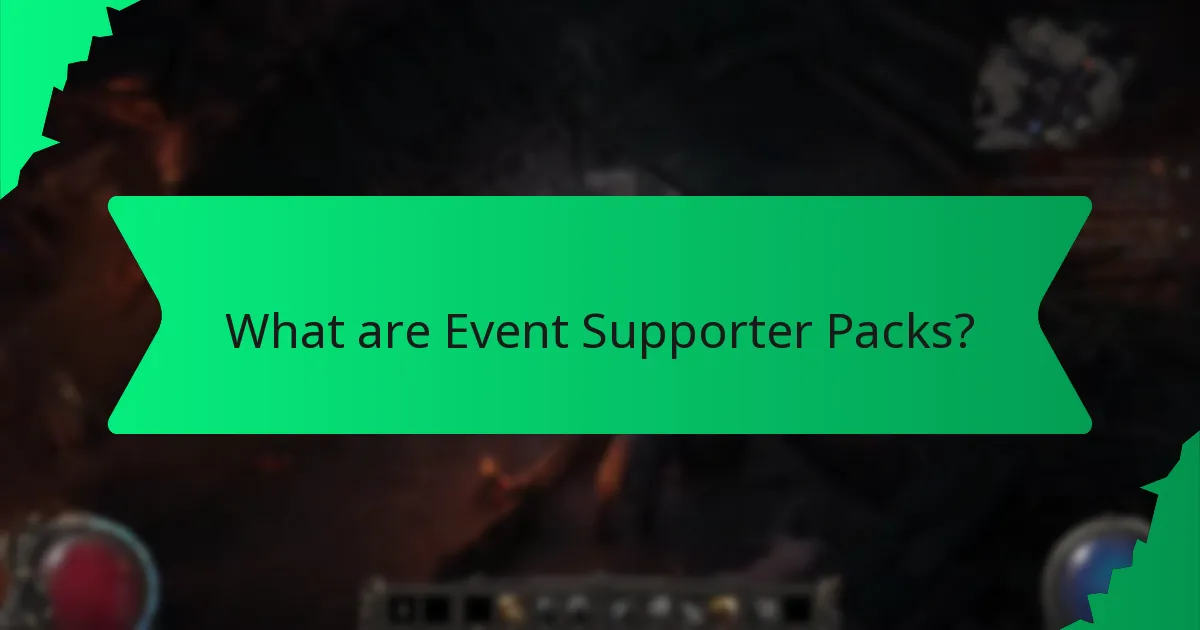 What effects do Event Supporter Pack bonuses provide?
