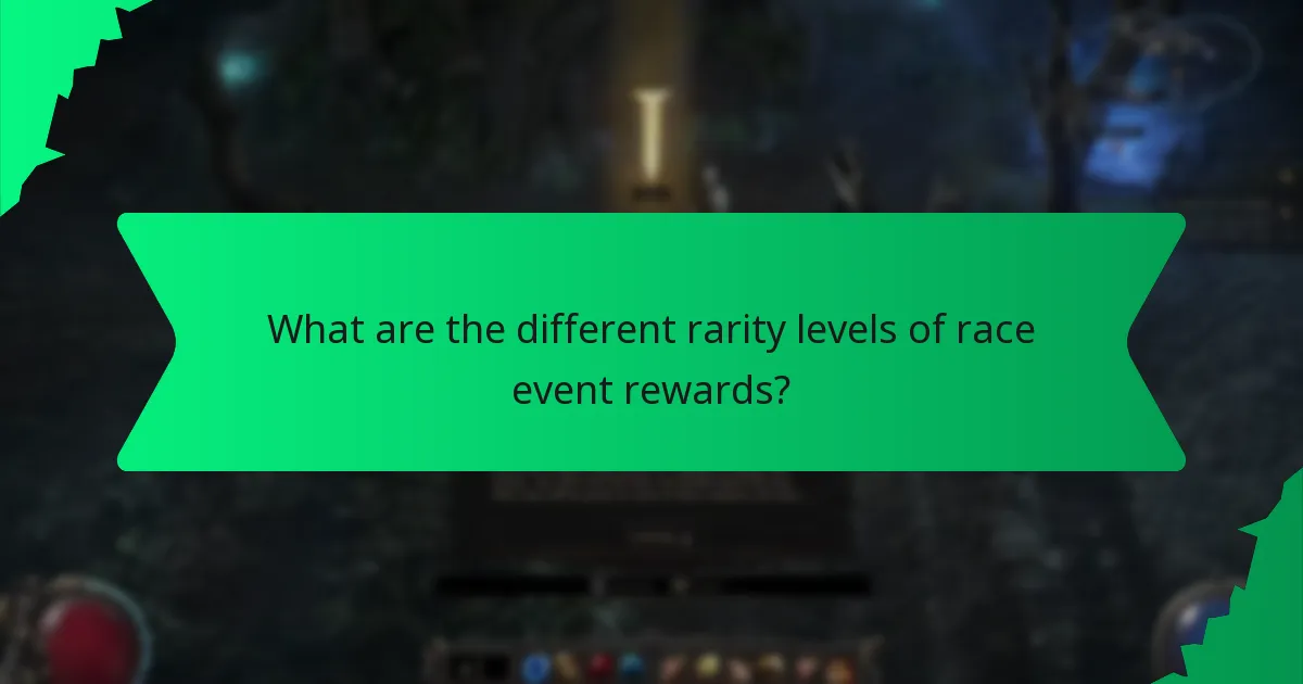 What effects do race event rewards have on gameplay?