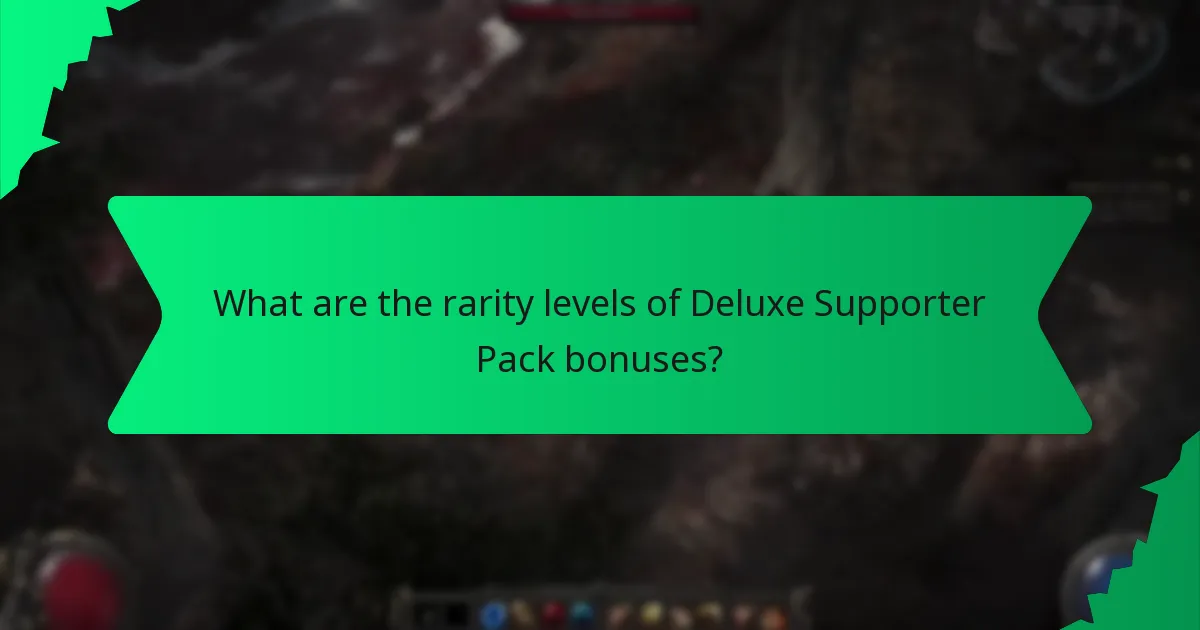 What effects do Deluxe Supporter Pack bonuses provide?