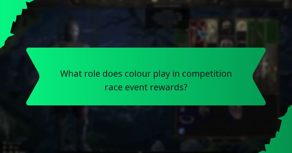 Which rewards are worth pursuing in competition races?